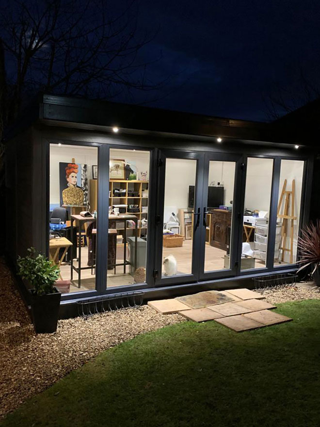 her quiet place garden room sussex