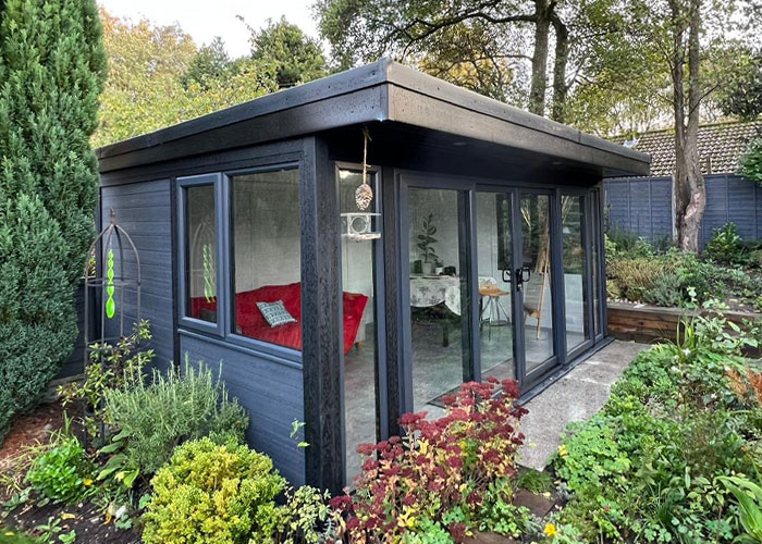 Garden Room As A Retreat Composite Materials