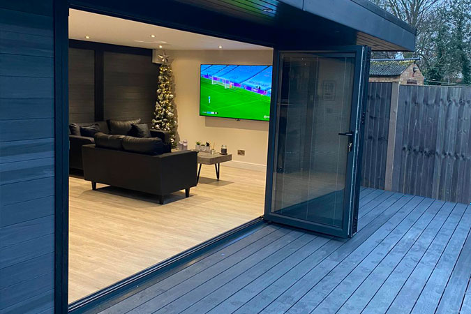 Man Cave Sports Garden Room